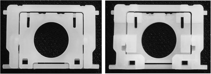 GRMTRV Replacement Individual Key Cap Hinge for MacBook Air 13'' 15'' M3 M4 A3113 A3114 A3240 A3241, 14'' 16'' Pro/Max M4 A3185 A3186 A3401 A3112 A3403 2024-2025 (tab) - Image 3